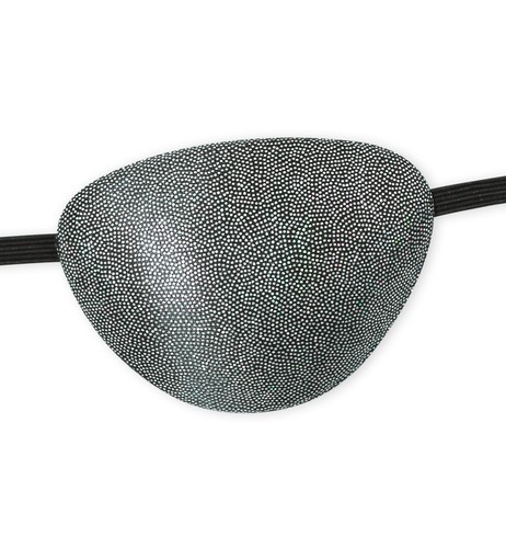 Augenklappe silber