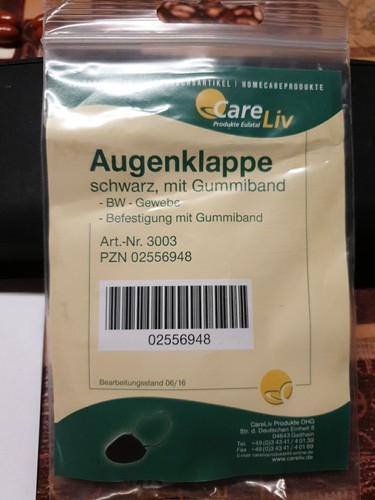 Augenklappe mit gummiband - mit,