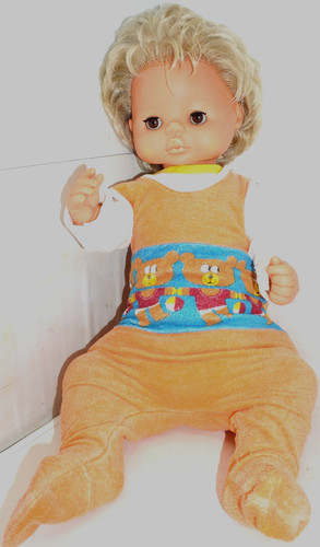 Puppe ddr 1970er jahre 60cm - puppe,