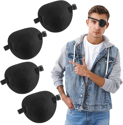 Stück schwarz augenklappen - 4,