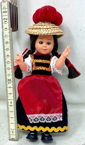 Puppe trachtenpuppe klappaugen - puppe,
