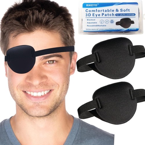 Augenklappe schwarz