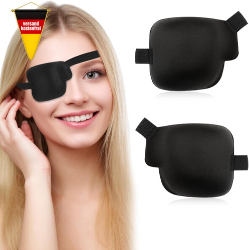 Verstellbare augenklappe - verstellbare, 3d