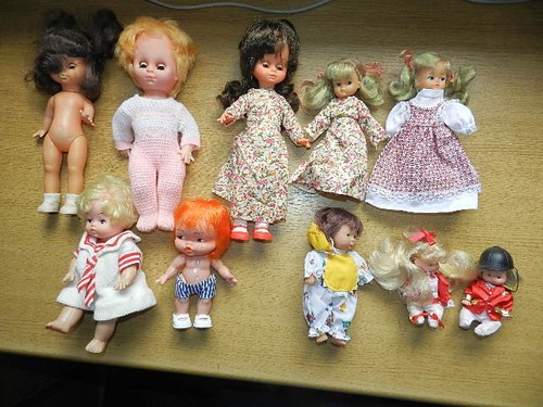 Stück mädchen puppe - 10,